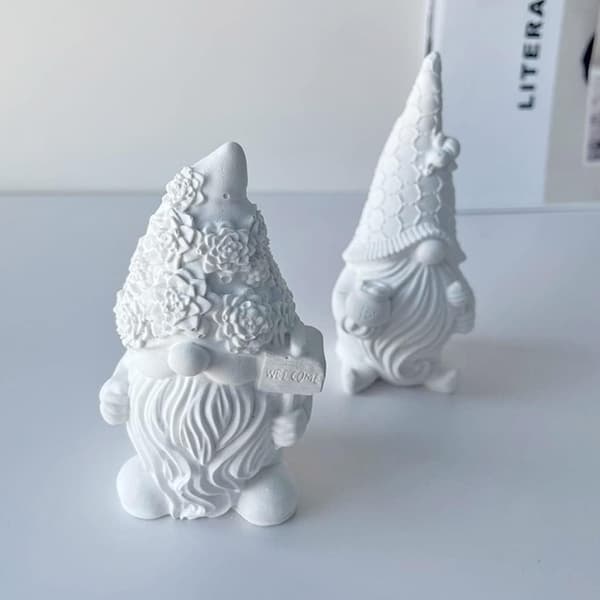 Formar Tomte Jultomte Form Epoksyharpiks Gnome A