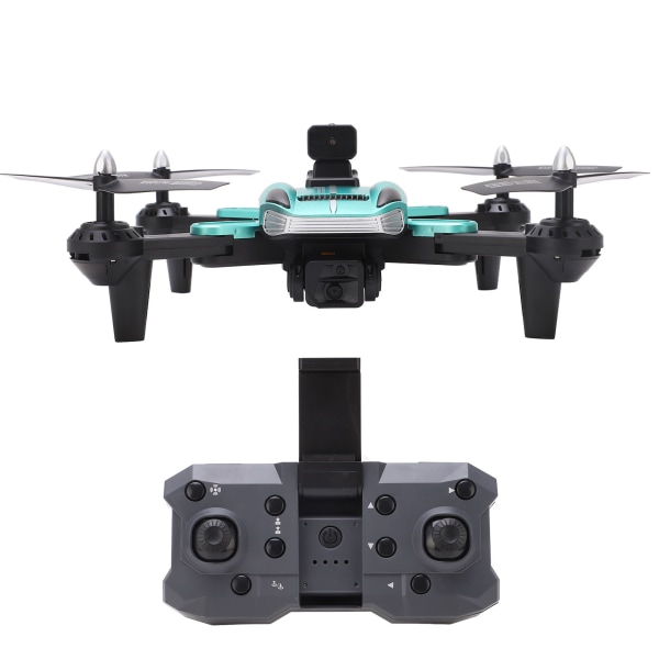 K8 Drone Optical Flow Positioning Antennikamera Kokoontaitettava kaukosäädin lentokonelelut 4K HD -kameralla välttämään esteitä kaikilta puolilta