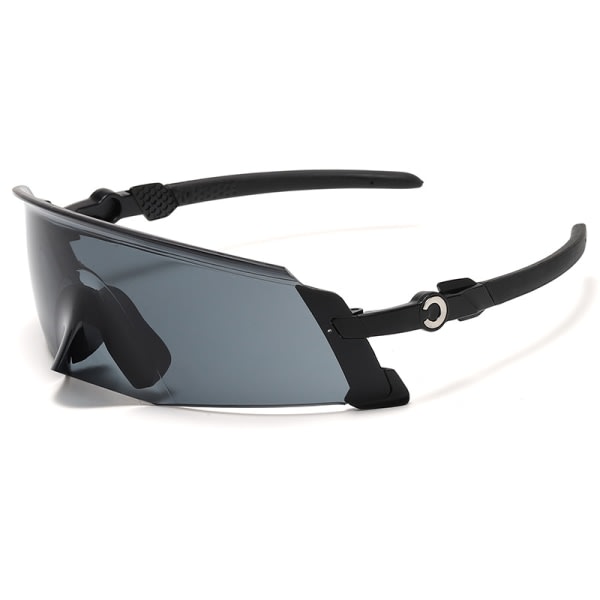 Cykelglasögon - Glasögon för cykling, vandring och fiske Musta ja harmaa