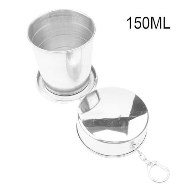 Sammenklappelig kop teleskopkrus 150ML 150ml