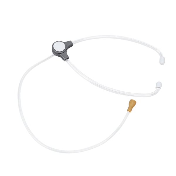 Stetoskop gennemsigtigt PP-diagnoseværktøj med dobbelt hoved til overvågningstest
