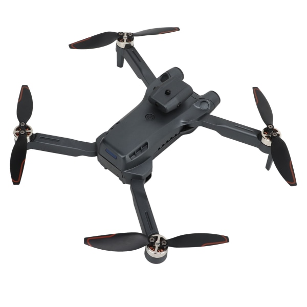 Sammenleggbart Quadcopter Intelligent HD Dual Camera RC Drone med børsteløs motor for fotografering Mørkegrå 4K