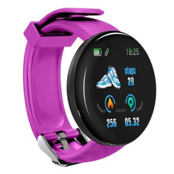 Smartklokke Bluetooth Smartwatch LILA lilla