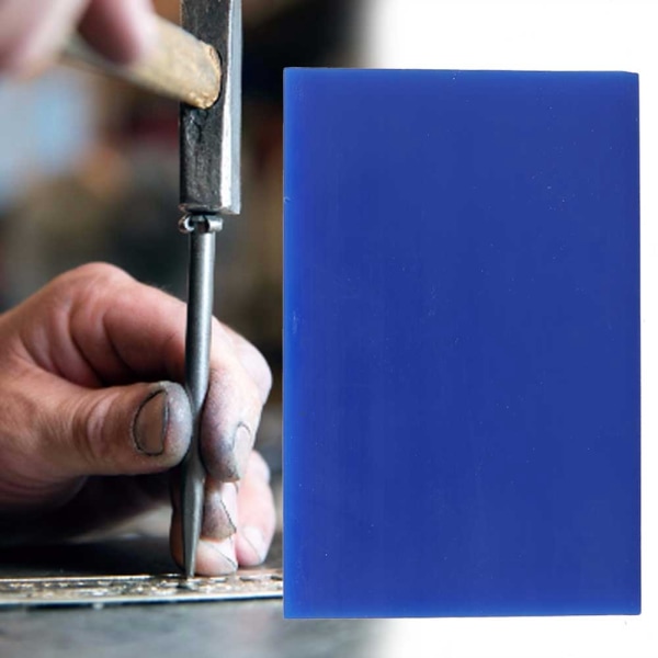 Blue Wax Block Smycken Carving Tool Making Model Professionellt tillbehör (1st)