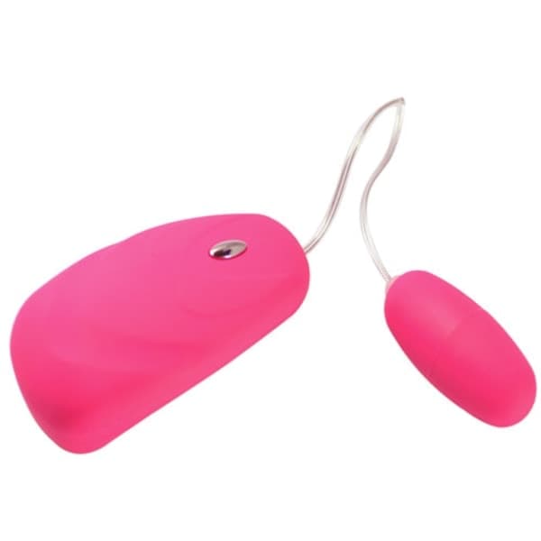 Ægvibrator med 12 hastigheder, rosa