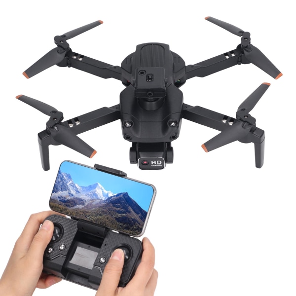 RC Drone med 4K HD dobbeltkameraer 5-sidet forhindring Undgåelse Foldbart RC Quadcopter til børn over 14 2 batteri