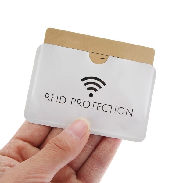 20. ID-kortshållare Anti Rfid Stöldskydd