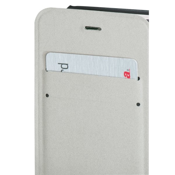 Mobilveske Stripe Rosa/Hvit - iPhone 6/6S