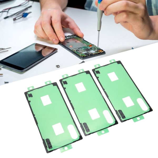 Batteri Bakside Deksel selvklebende klistremerketape Dobbeltsidig selvklebende tape for Samsung Galaxy Note 10 Plus N975 5G N976