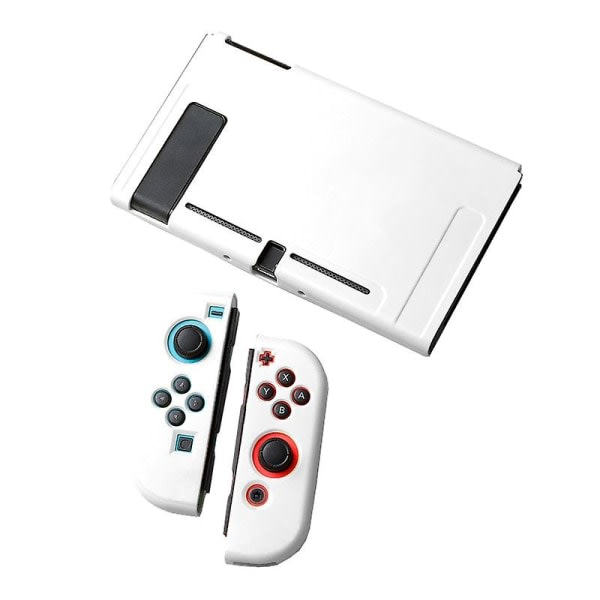 Skyddsskal Ns Switch Game Host Console Tpu All-inclusive pehmeäkantinen cover Case För Nintendo Switch Tillbehör Vit