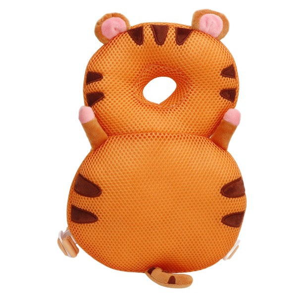 Baby päänsuojareppu, eläimen muotoinen PP-puuvillatäyttö toddler turvatyynyn tiikeri