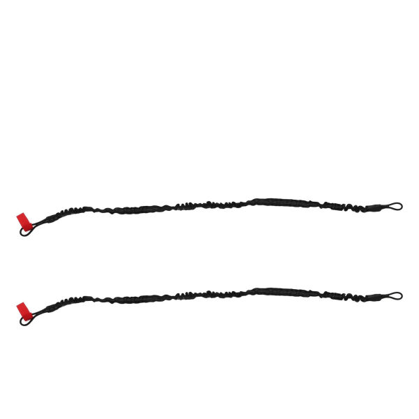 2kpl kajakin melahihna nylon korroosionkestävä venyvä kajakkiin kajakkivavan talutushihna musta