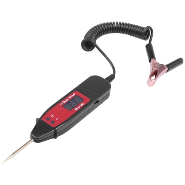 Universal 5-36V Bil Digital LCD Spændingstest Pen Professionel Bil Tester Blyant Detektor Med LED L.pa