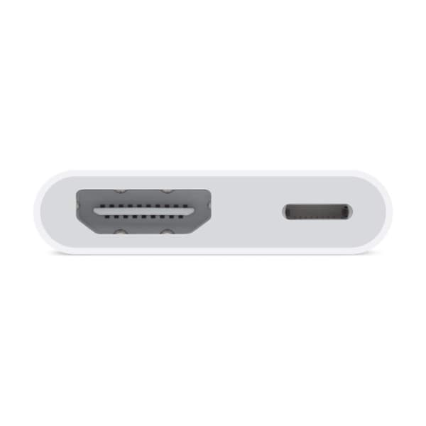 Lightning till Digital AV-adapter (Lightning till HDMI) Vit