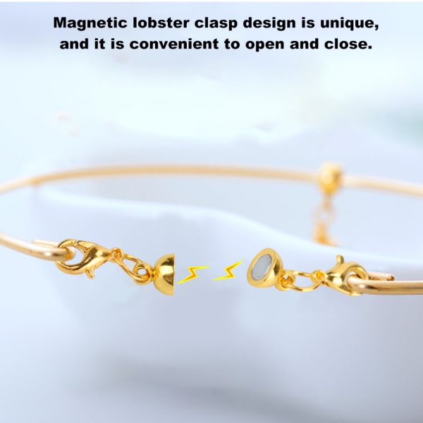Magnetiska spännen Hummerklämma Gör-det-själv armband Halsband Göra tillbehör Smycken fynd