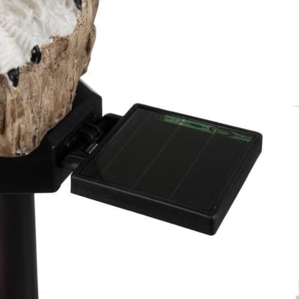 Ugle Fugleskræmsel Solcellelampe til Have—pa