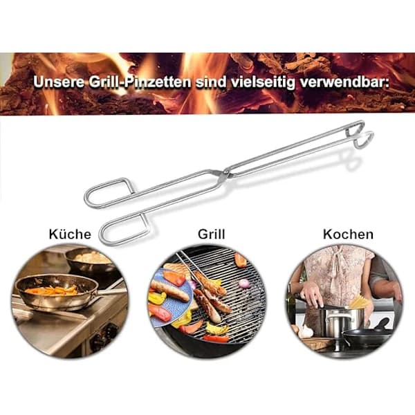 Grilltang - grillpinsett 30 cm