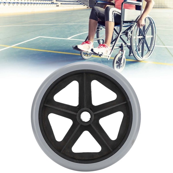 Elektriske kørestolshjul Slidbestandigt tilbehør til udskiftning af kørestole (8 tommer)