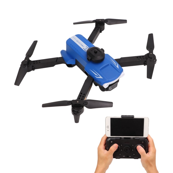 XT2 Alle sider Forhindringer Undgåelse Drone 4K Dual Camera Luftfotografering Optisk Flow Positionering Foldbart Quadcopter Legetøj Gaver Blå