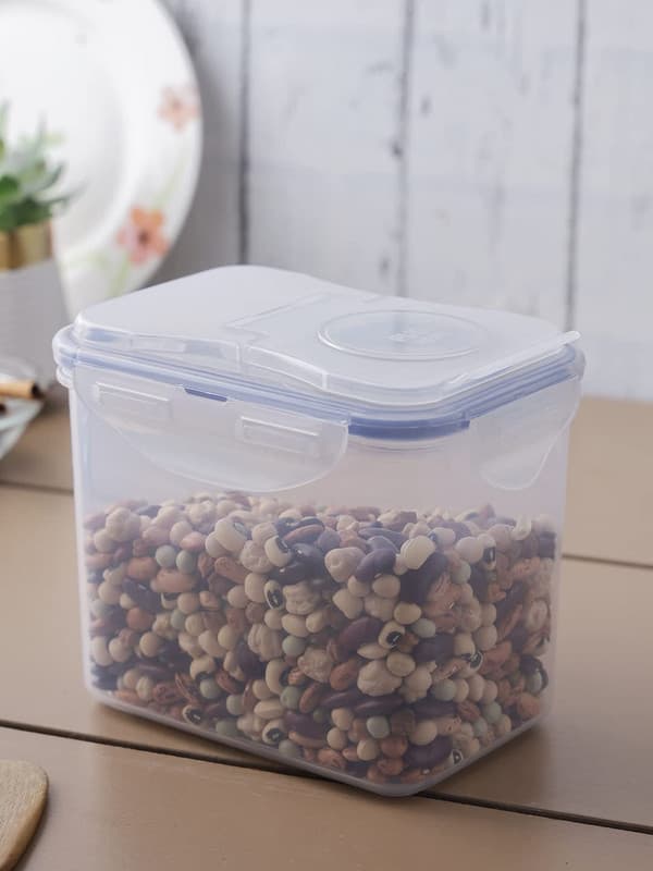 Multifunksjonsboks for matoppbevaring med sammenleggbart lokk 1,0L