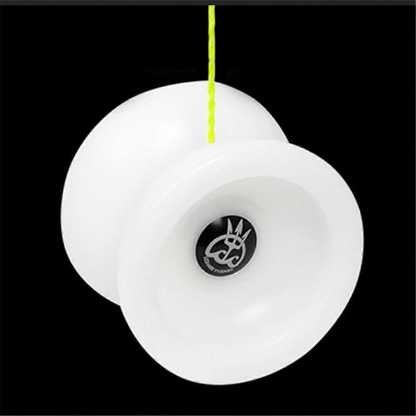 Yoyo Professionel No-Response Bold med Kugleleje, Hvid.pa