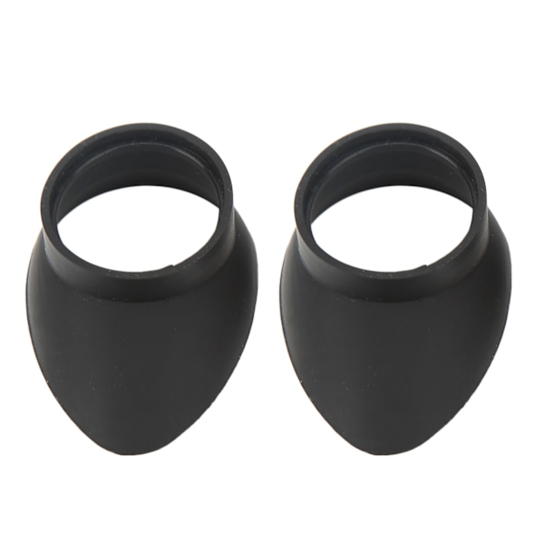 2 st gummiokular 27 mm innerdiameter hopfällbart okularskydd för mikroskop, okularinstrument, teleskop