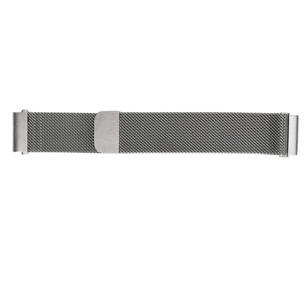Magnetisk klockrem i rostfritt stål, snabbfrigörande hudvänlig watch som andas för Huawei GT2 Silver