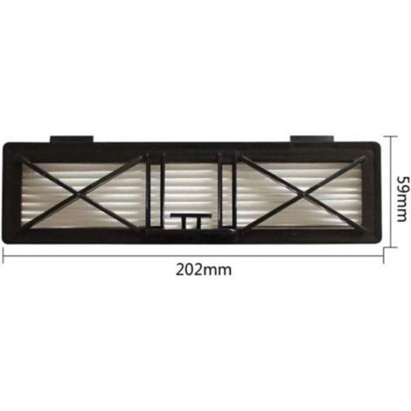 Sæt med 6 HEPA-filtre til Neato Botvac D7 D3 D4 D5 D6 D70 D75 D80 D85 til Neato Botvac 75e 80 85 reservedele--.pa