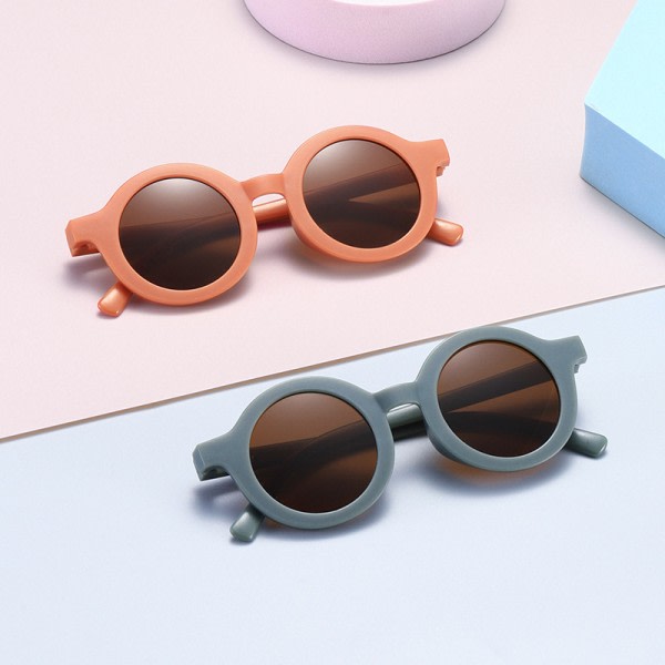 4 par barnsolglasögon, polarisert solglasögon for barn, Fashion Ro