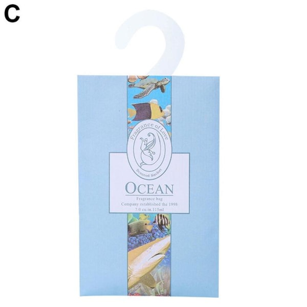 KKOL 10-pakkaus tuoksupusseja laatikoihin ja vaatekaappeihin Air Freshne Ocean 18*11.5cm 10kpl