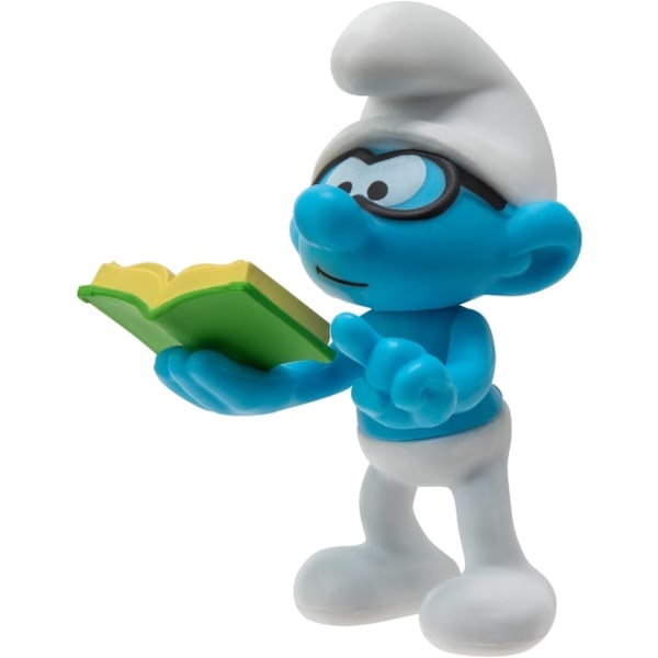 12-pak Smurf Figur Lekefigur Samling Modellpynt Kaketopper Barn Gaver