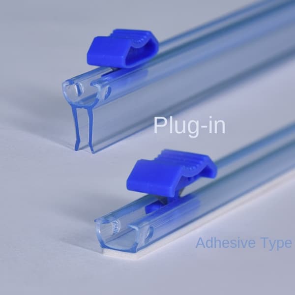 6 stk. plastfoliekutter selvklebende glidende matemballasjekutter