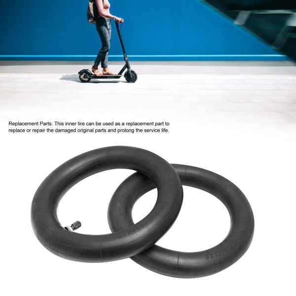 2 STK 11,2 tommer universal butylgummi indvendig slange fortykket slidbestandig elektrisk scooterdæk indvendig slange