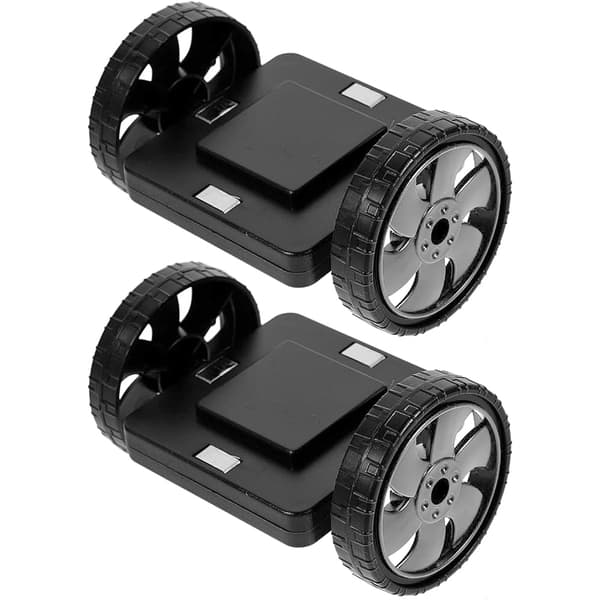Magnetiske Klodser - Byg med Magneter Bilhjul kit