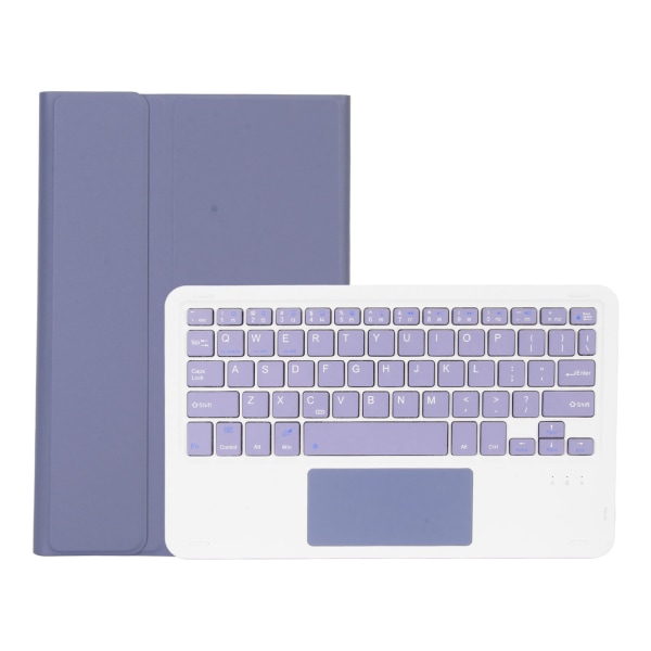 Tastaturetui for nettbrett for Lenovo for Tab P11 Pro Gen 2 for Pad Pro 2022 11,2 tommers nettbrettetui med penneholder Styreflate lilla