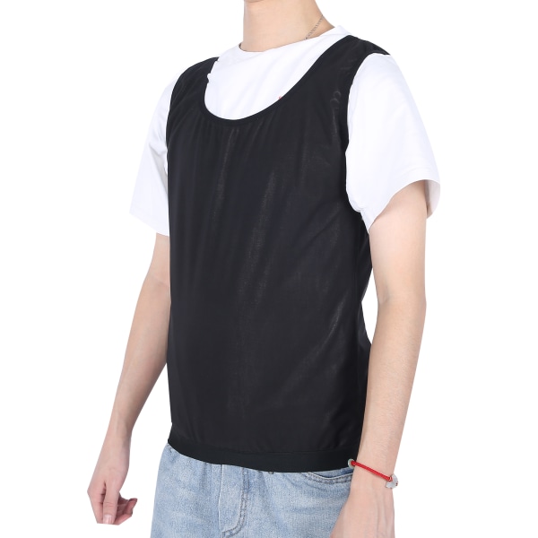 Mænd Sweat Vest Outdoor Sports Body Shaping Thermo Slimming Shapewear Vest for Male2XL/3XL