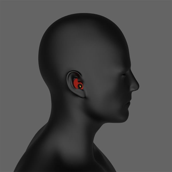 Støjforebyggende ørepropper Støjreducerende ørepropper SORT sorte black
