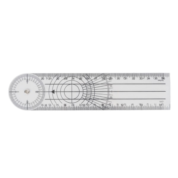 Kulmaviivain läpinäkyvä joustava säädettävä geometria mittaustyökalu taiteilijoille rakentajille suunnittelijoille opettajille insinööreille