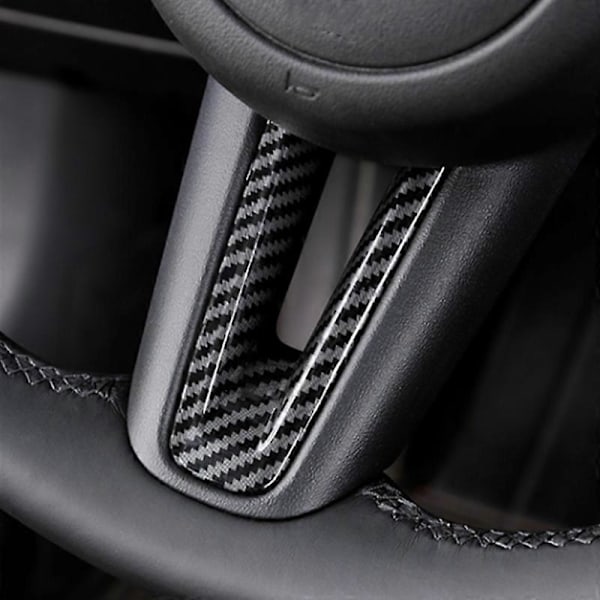 för Cx30 -30 30 2019 2020 Interiörtillbehör Ratt Trim Ram Dekorationsskydd Trim Plas.pa
