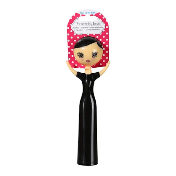 2-pack - Diskborste - Funky Lady - Borste för köket - Diska, flerfärgad