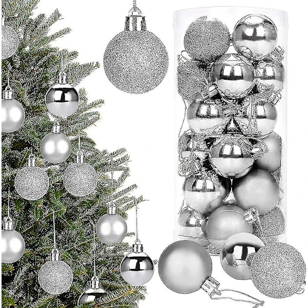 Julekuler, Julekule Sett med 24 stykker 4cm Julekuler