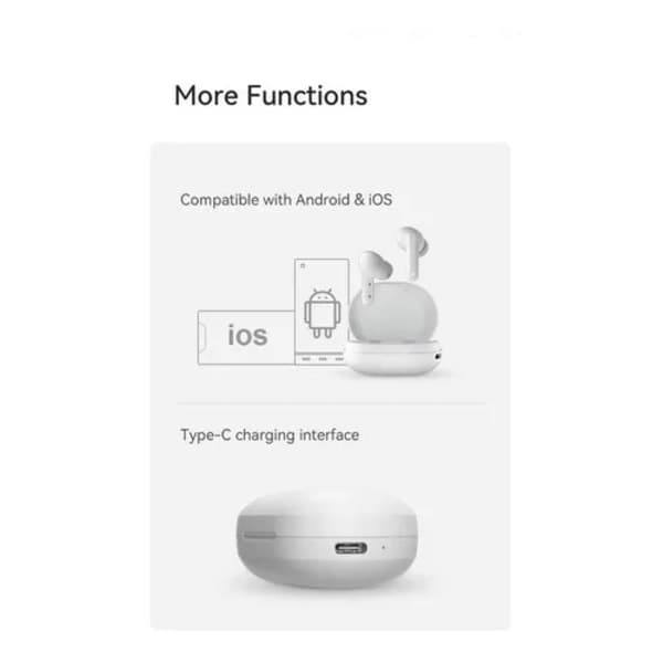 Haylou Gt7 5.2 Bluetooth-kuulokkeet, musta