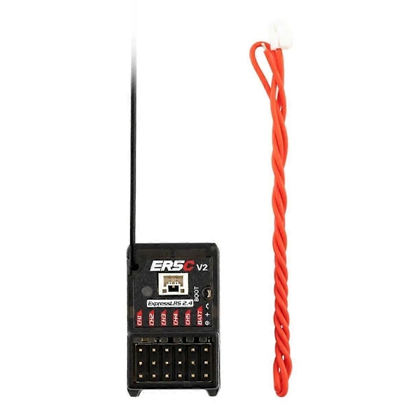 ER5C V2.0 2.4GHz ELRS PWM Mottaker ER5C V2.0 FCC 5Ch ExpressLRS 2.4GHZ PWM Mottaker for RC Bil.pa