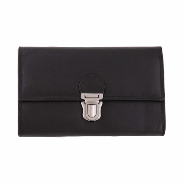 Lommebok i kalveskinn Taxi Svart Black one size