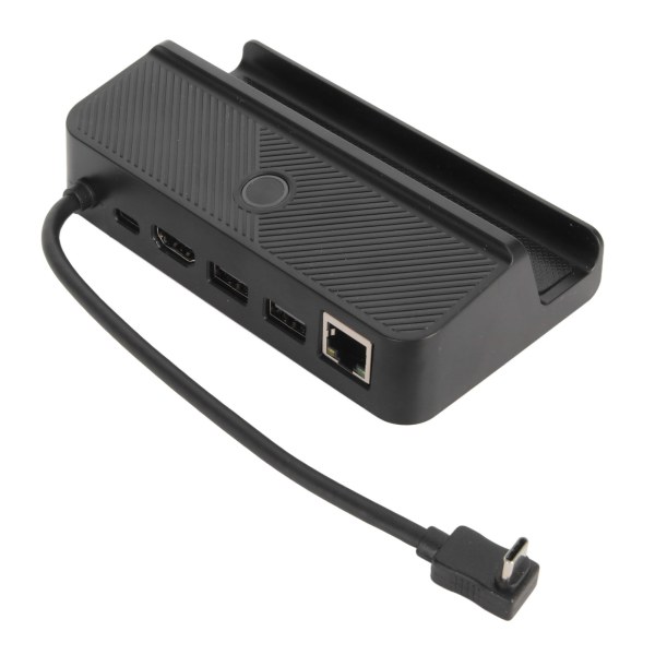 Håndholdt spillekonsol dockingstation USB C PD 100W HD2.0 USB 2.0 1000Mbps RJ45 dockingstation til udvidelse af Steam Deck Interface