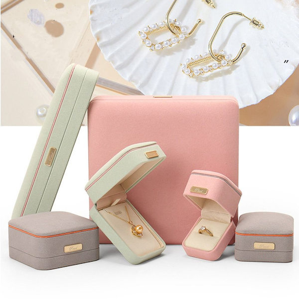 Smykkeskrin Case ROSA RINGBOX RINGBOX pink Ringæske - Ringæske