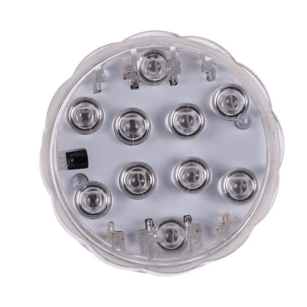Undervandslys / Poolbelysning - Lille LED-lampe med RGB multifarve