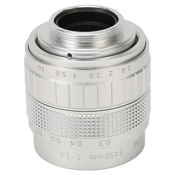 50 mm F1.4 Manual Focus Prime -objektiivi HD 2/3 tuuman FA-objektiivi Manuaalitarkennuskameran linssi teollisuusvideomikroskooppikameralle