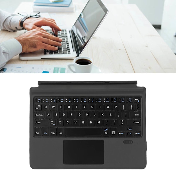 För Surface Go tangentbord BT trådlöst tangentbord med pekplatta för Microsoft Surface Go 3 2021 för Surface Go 2 2020 för Surface Go 2018