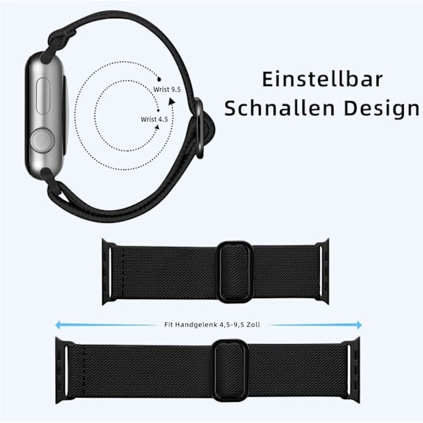 4-pack remmar Kompatibel med Apple Watch 41mm 38mm 40mm Kvinnor Mig